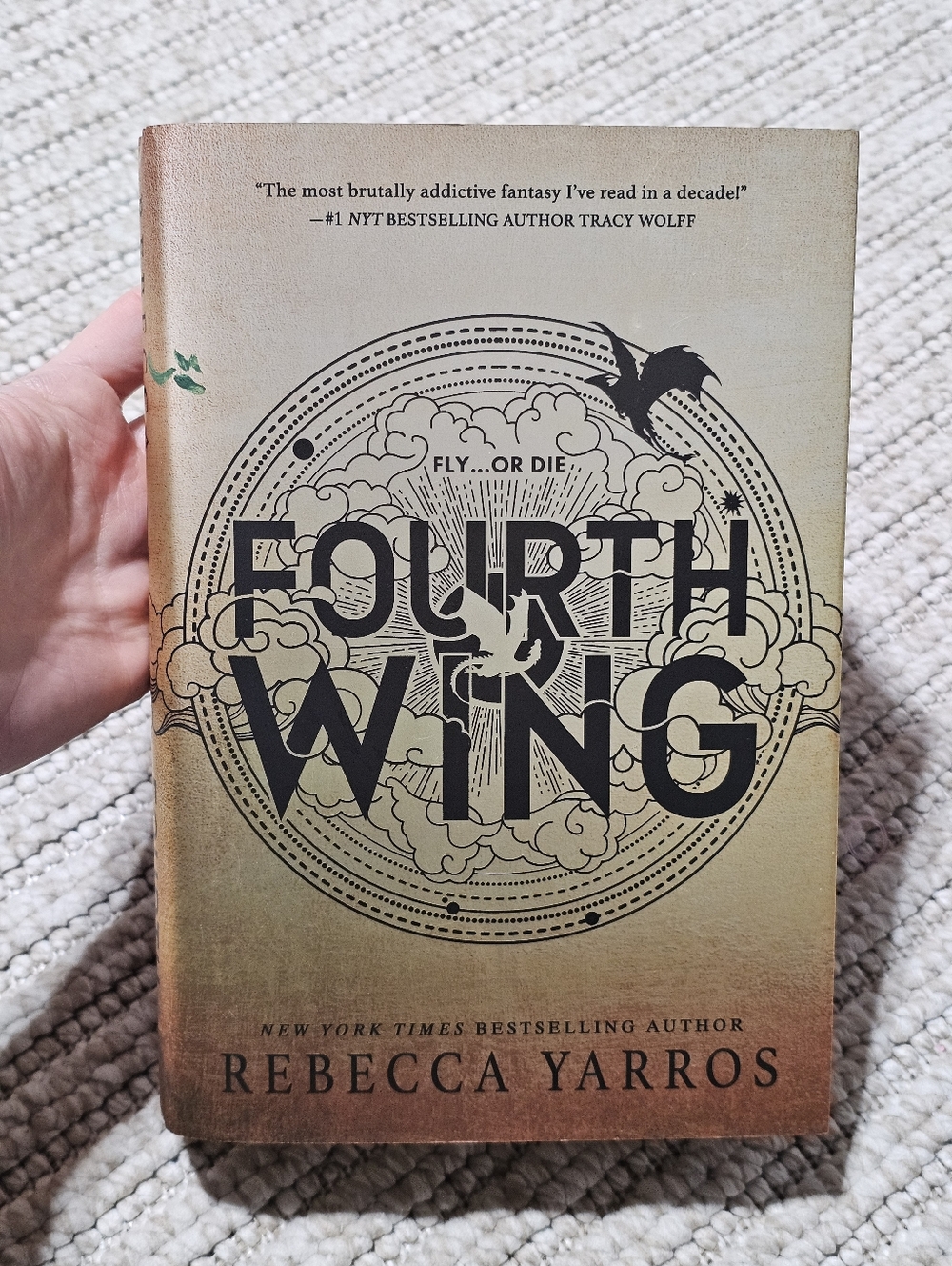 Fourth Wing By Rebecca Yarros Hardcover‎ 14th Edition